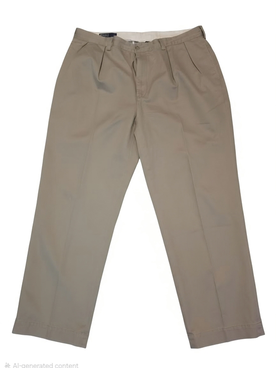 Polo Ralph Lauren Other - Polo by Ralph Lauren Khaki Pleated Men's Chinos 38 X 29
